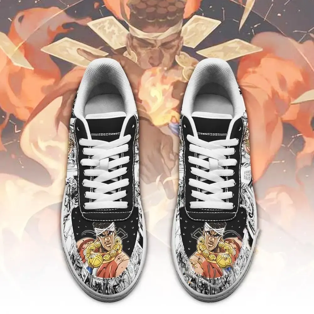 Muhammad Avdol Manga Style Jojo’s Anime Fan Gift Amazon Nike Air Force Shoes