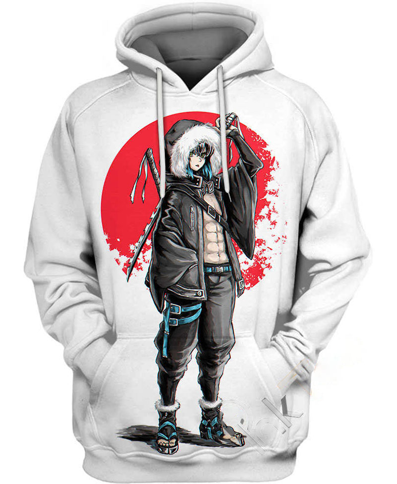 Muscular Build Body Hoodie 3D