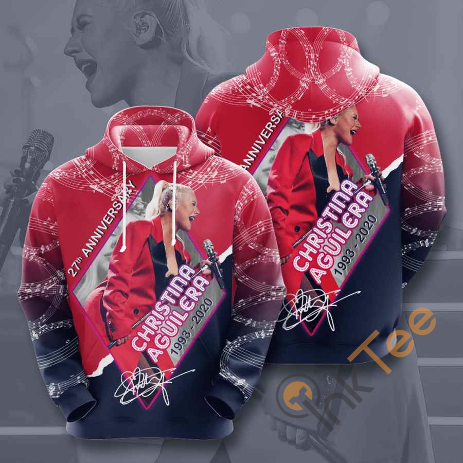 Music Christina Aguilera Usa Hoodie 3D
