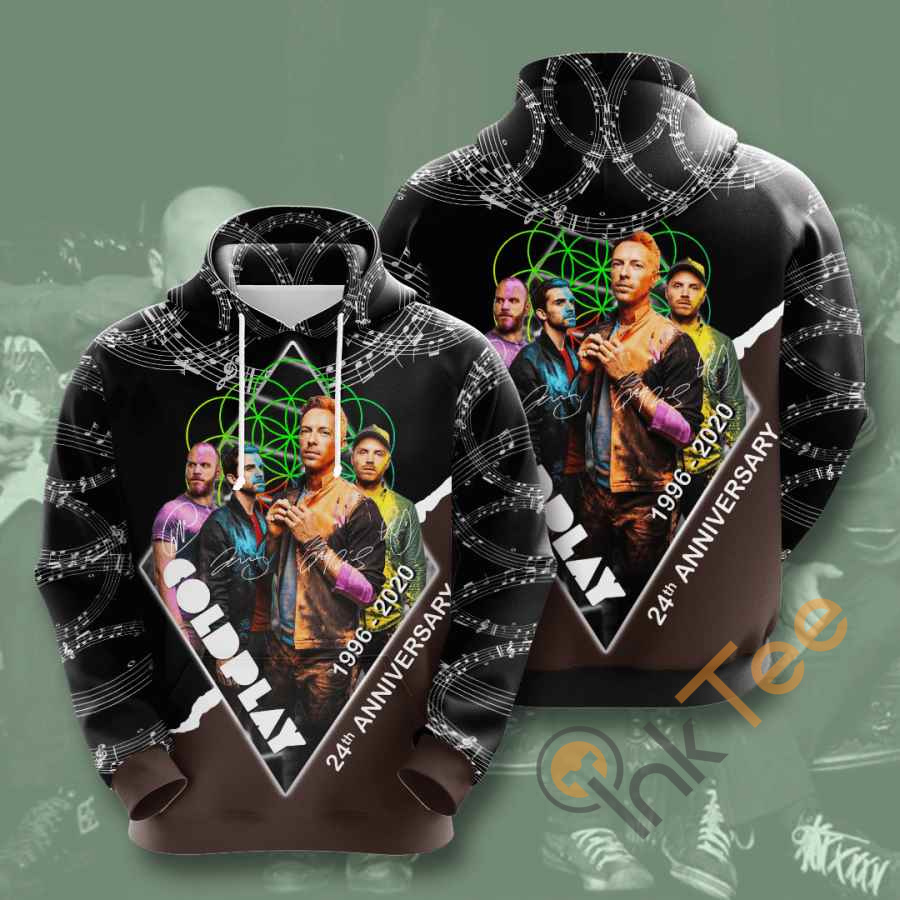 Music Coldplay Usa Hoodie 3D