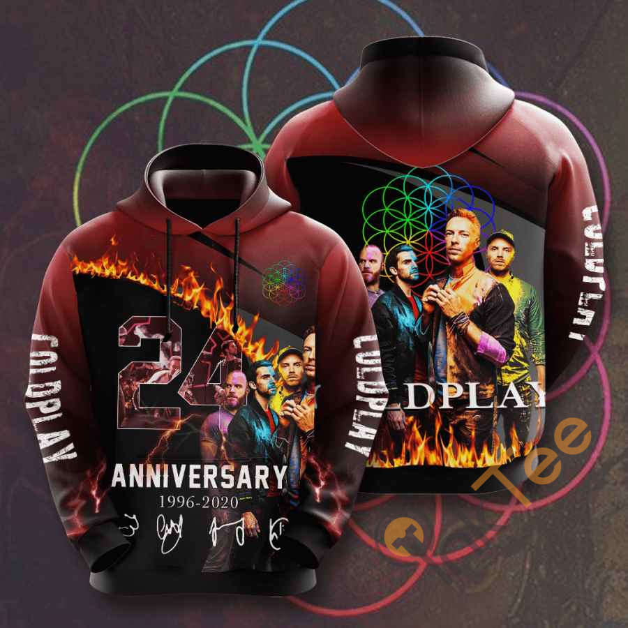 Music Coldplay Usa Hoodie 3D