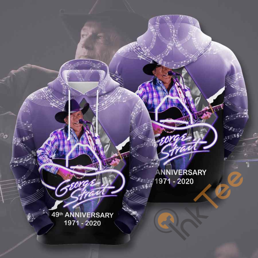 Music George Strait Usa Hoodie 3D