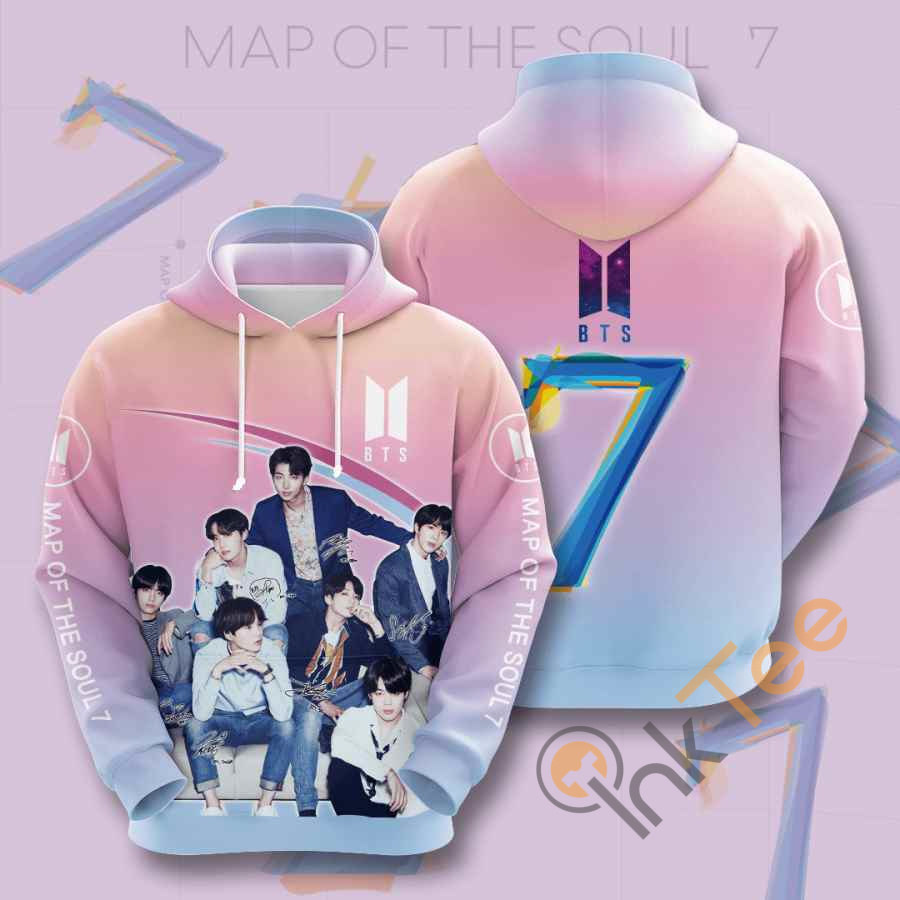 Music Kpop Bts Usa Hoodie 3D