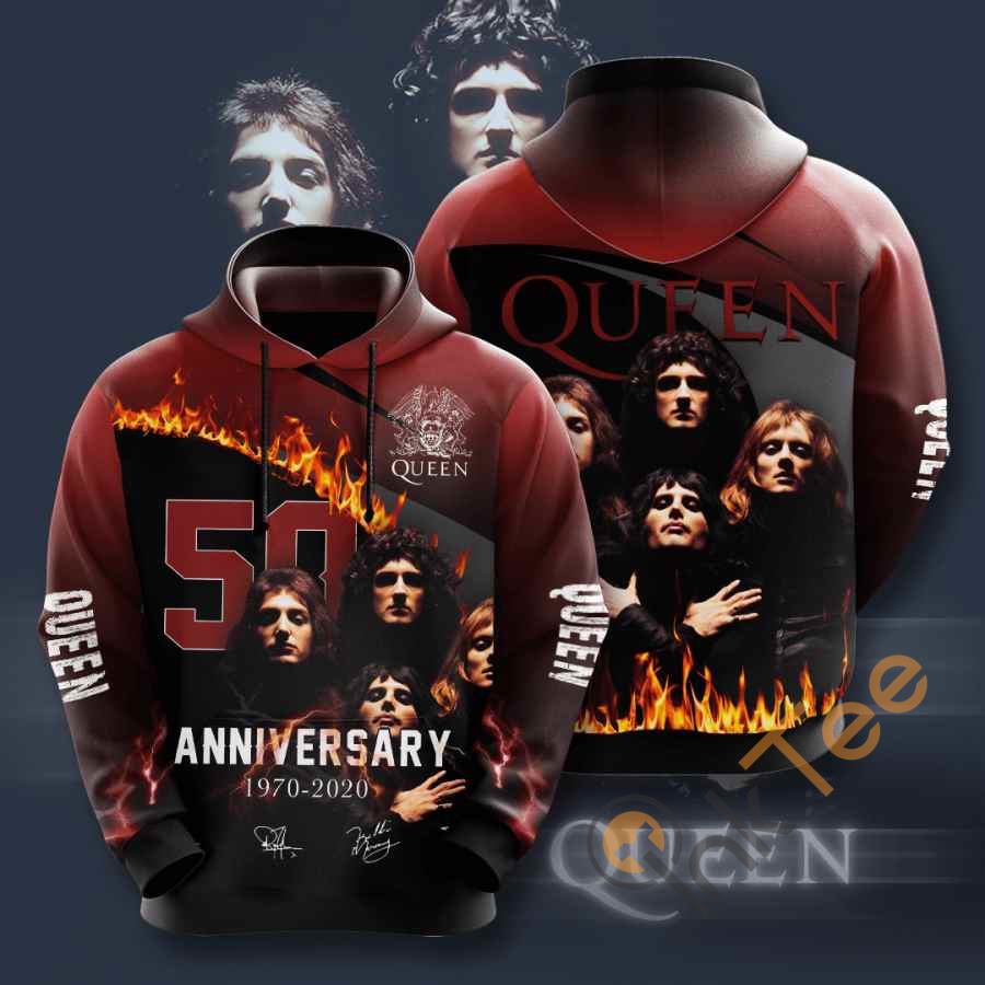 Music Queen Usa Hoodie 3D