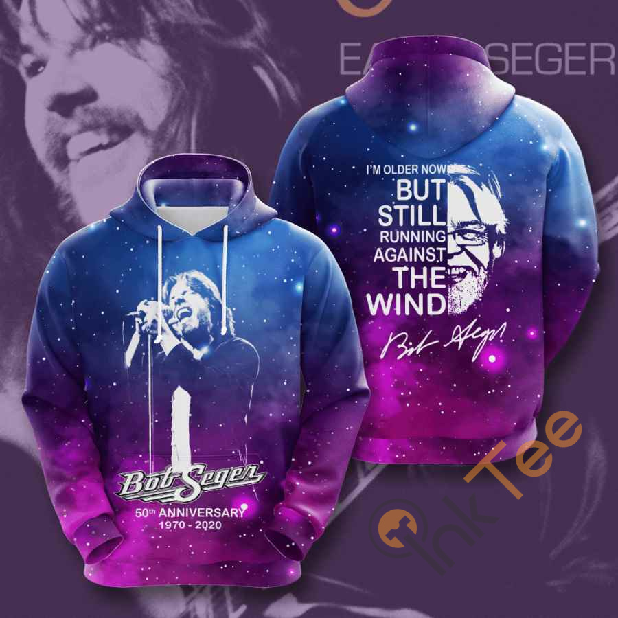 Music Rock & Roll Bob Seger Usa Hoodie 3D