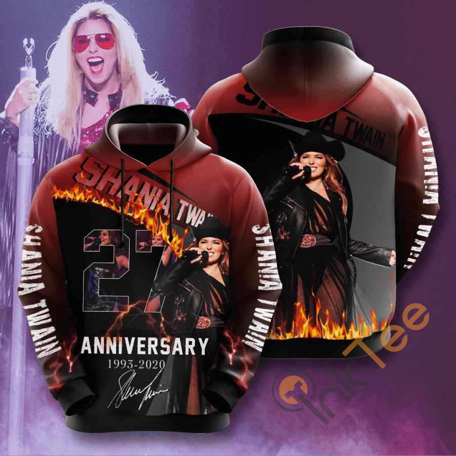 Music Shania Twain Usa Hoodie 3D