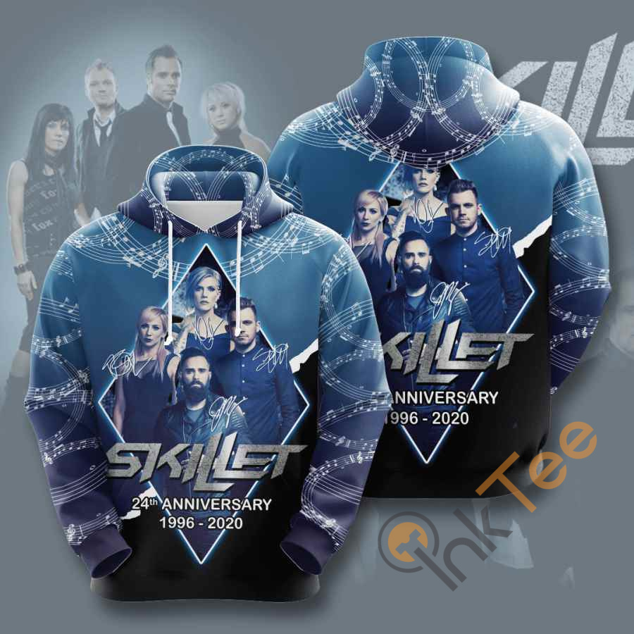 Music Skillet Usa Hoodie 3D