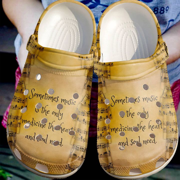 Music The Only Medicine Crocs Clog Shoes