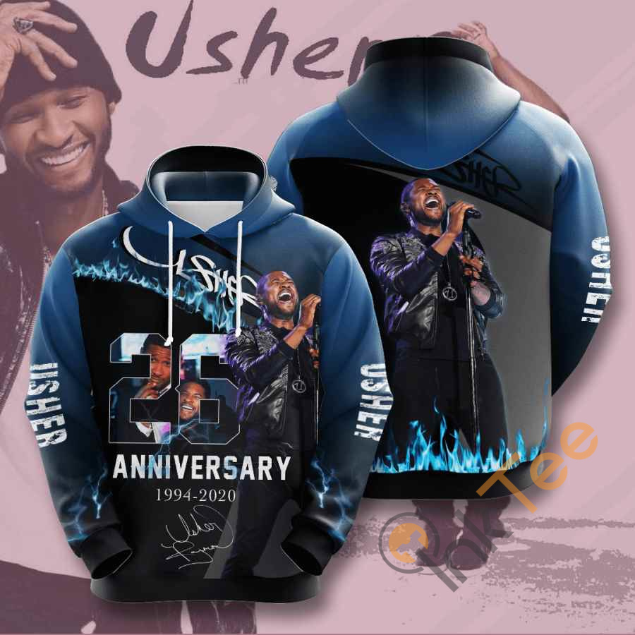 Music Usher Usa Hoodie 3D