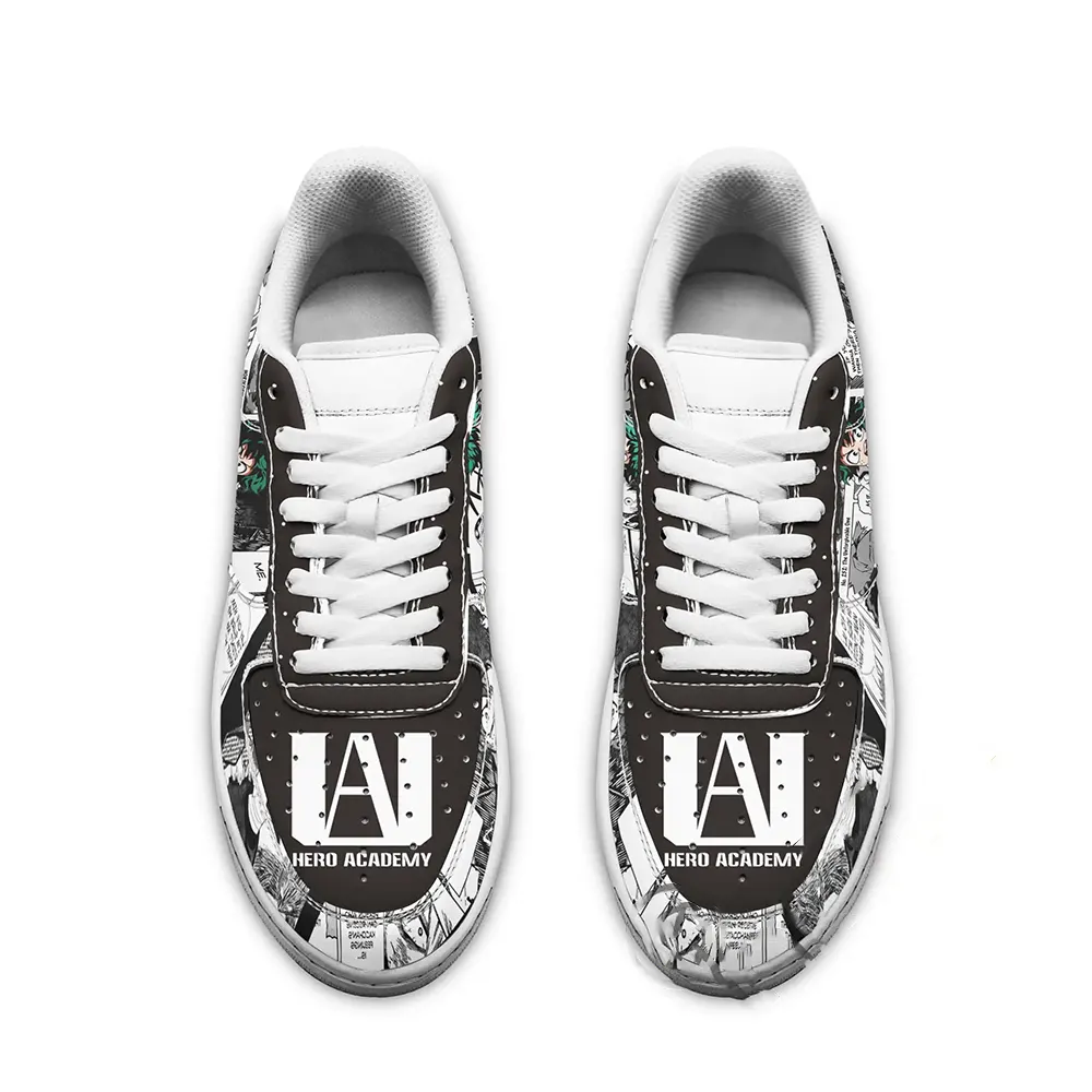 My Hero Academia Manga Mix Anime Fan Gift Idea Amazon Nike Air Force Shoes