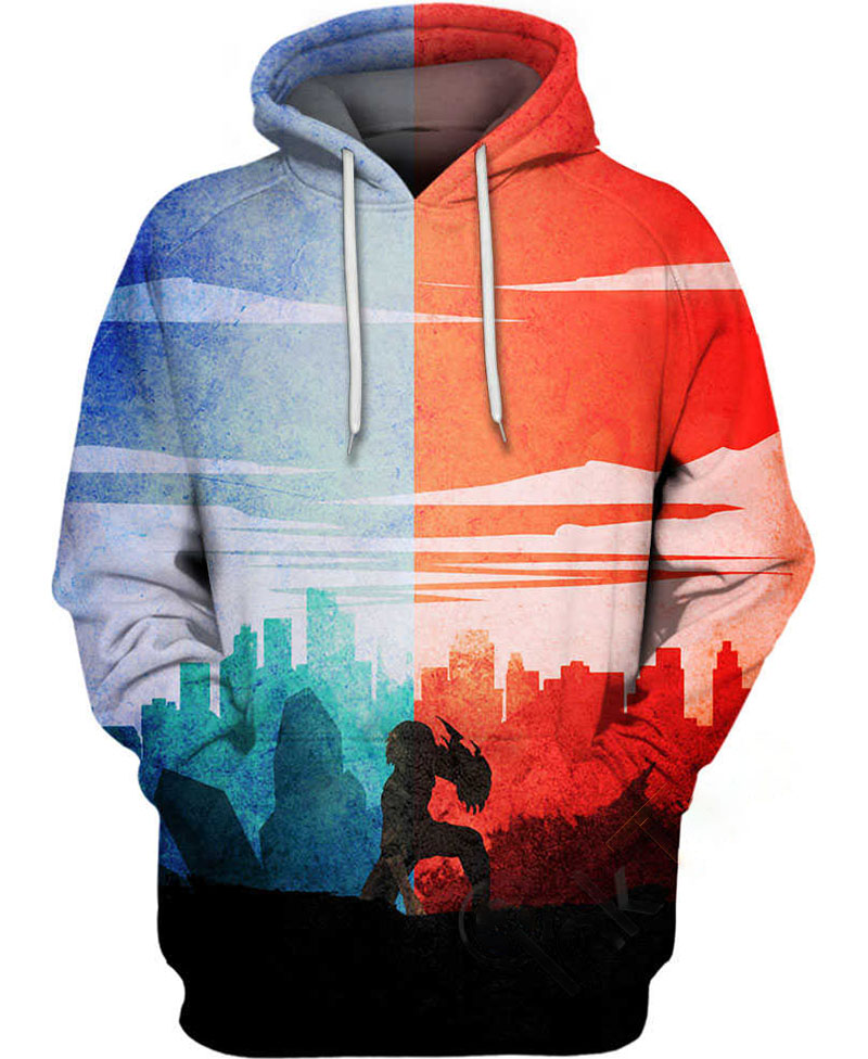 My Hero Shoto Todoroki Hoodie 3D