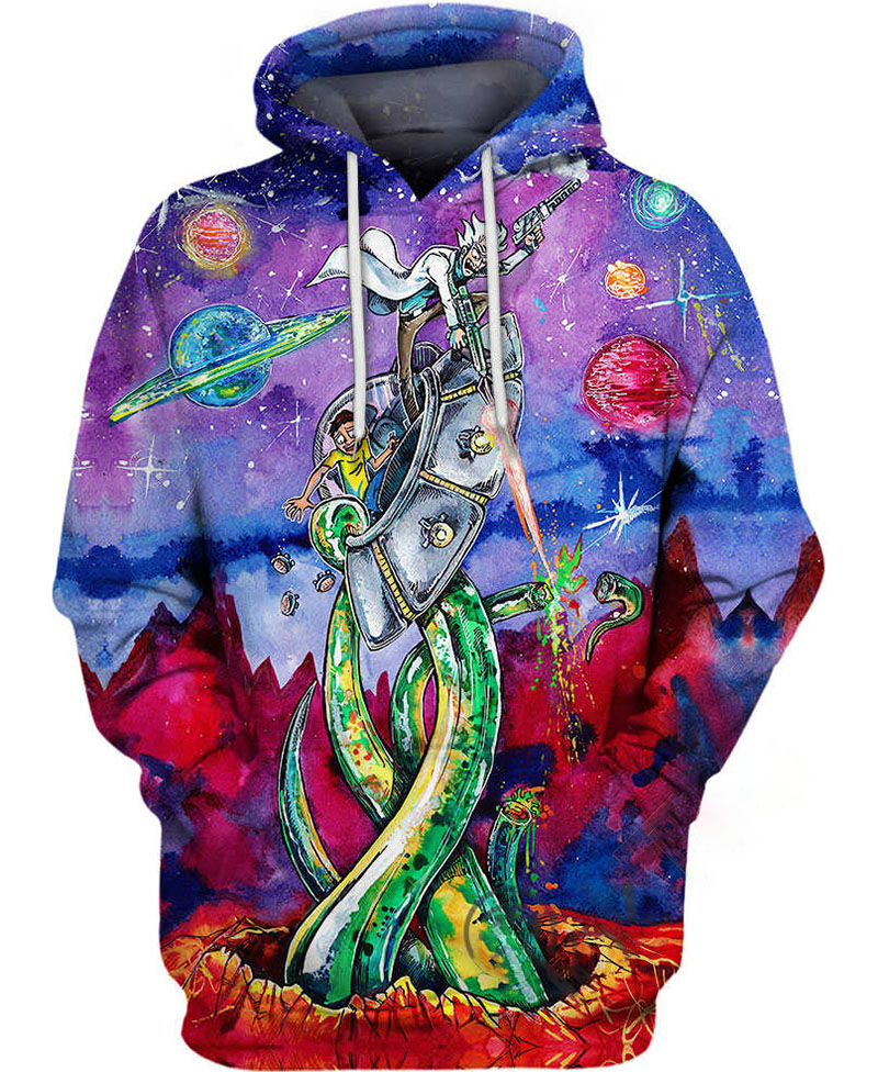 My Little Morties Hoodie 3D