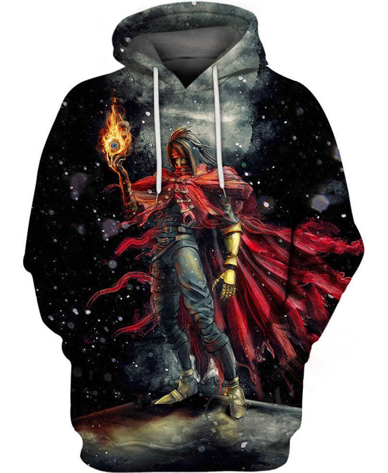 Mystical Vincent Valentine Hoodie 3D