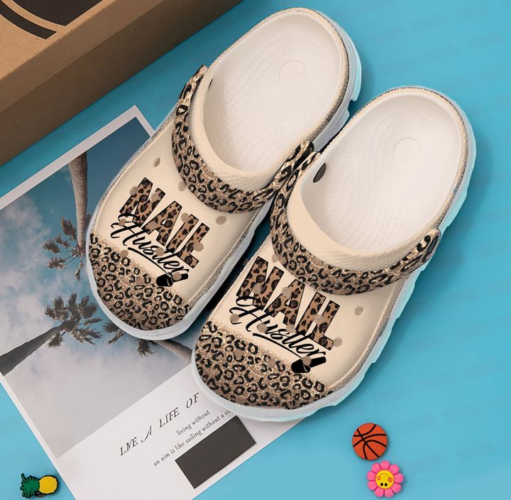 Nail Tech Hustler Crocs Clog Shoes