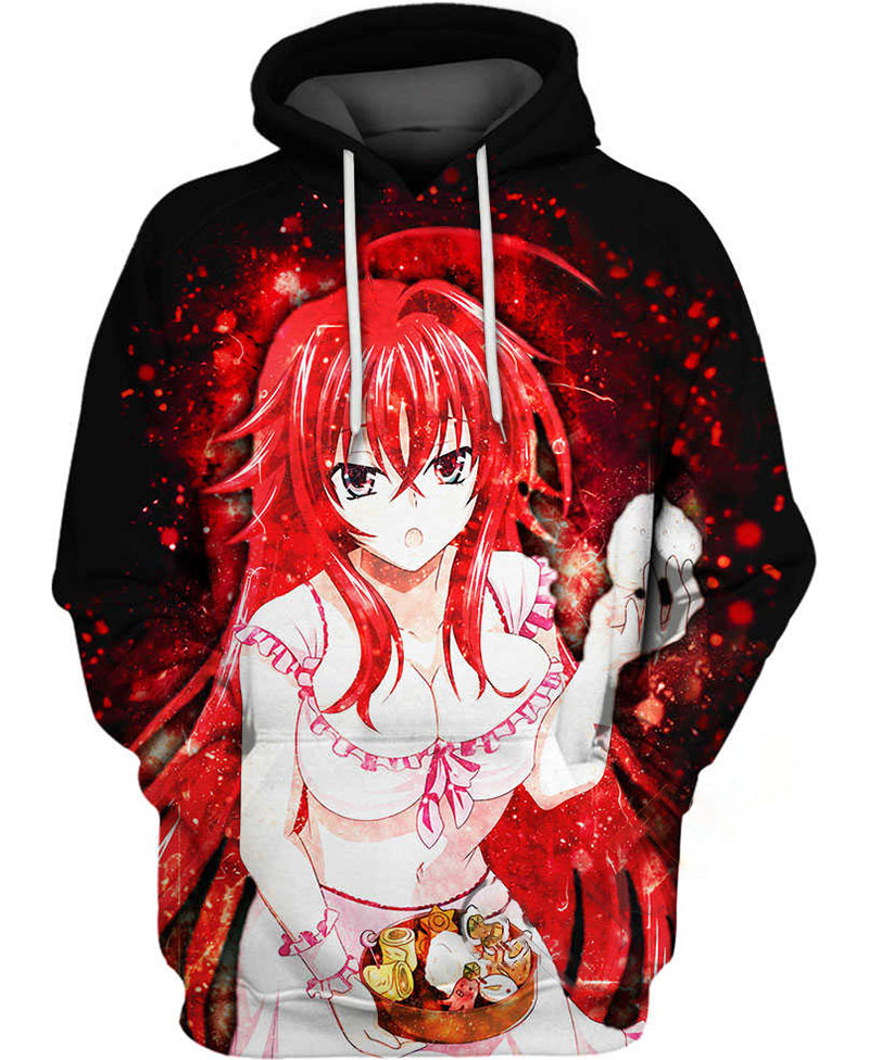 Naive Rias Gremory Hoodie 3D