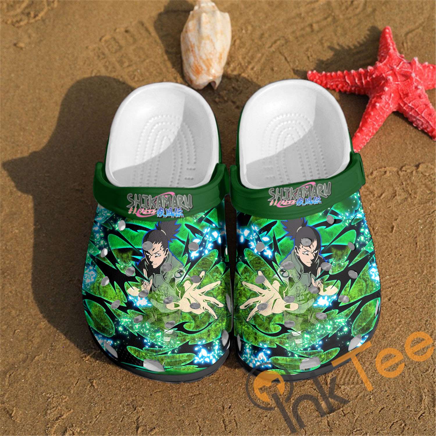 Nara Shikamaru Naruto Custom Style Crocs Clog Shoes