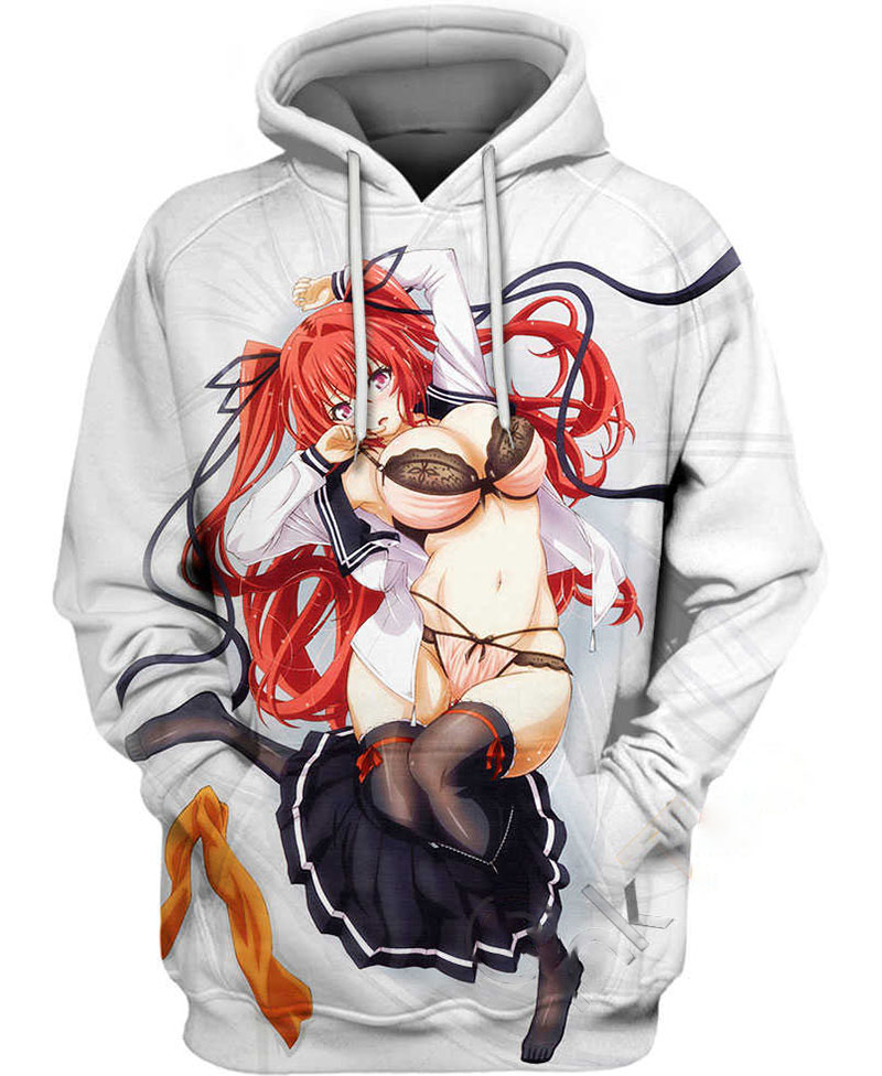 Naruse Mio Ahegao Hoodie 3D