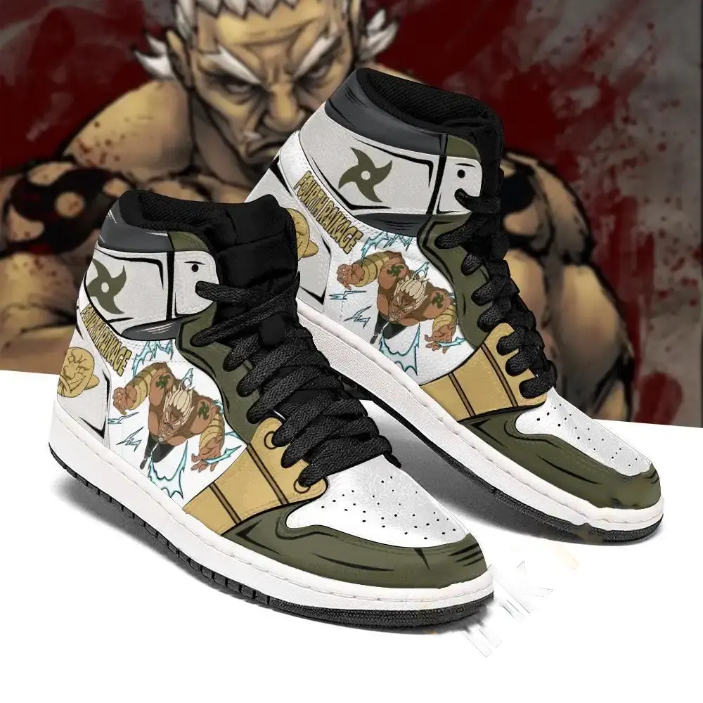 Naruto Fourth Raikage Skill Costume Naruto Anime Amazon Air Jordan Shoes