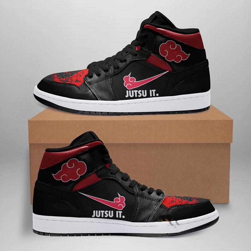 Naruto Jutsu It Custom Air Jordan Shoes