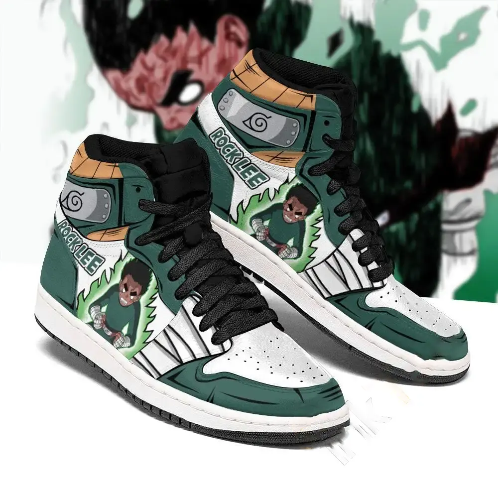 Naruto Rock Lee Power Costume Naruto Anime Amazon Air Jordan Shoes