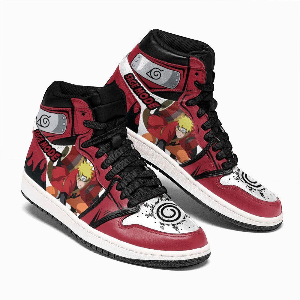 Naruto Sage Naruto Custom Anime Air Jordan Shoes