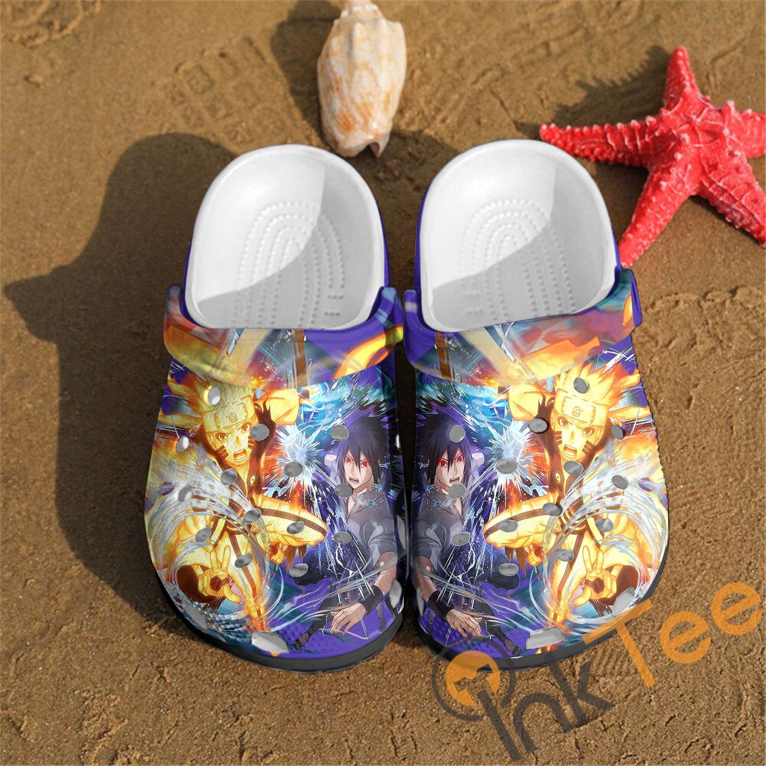 Naruto Sasuke Anime Custom Best Seller Crocs Clog Shoes
