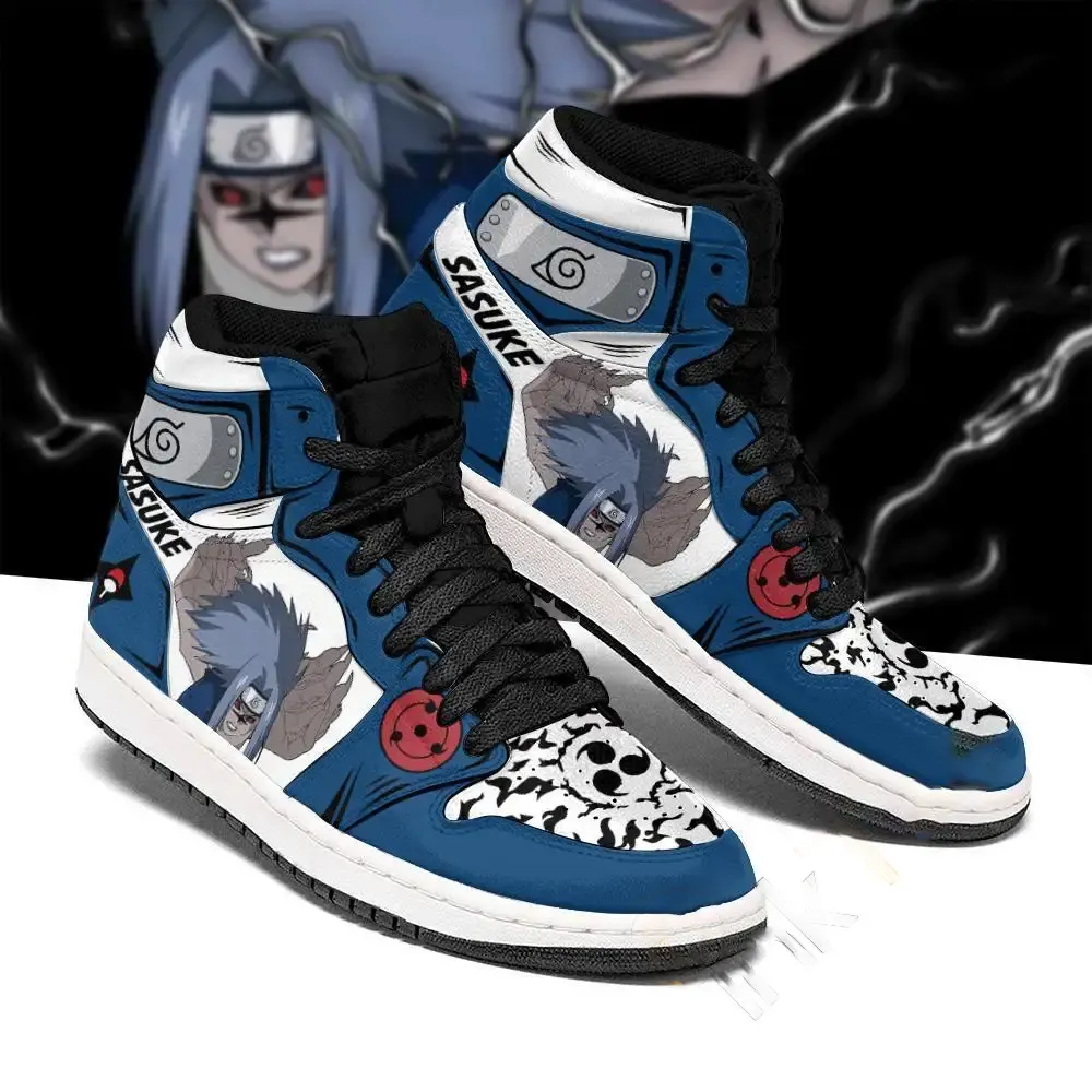 Naruto Sasuke Cursed Seal Of Heaven Power Anime Amazon Air Jordan Shoes