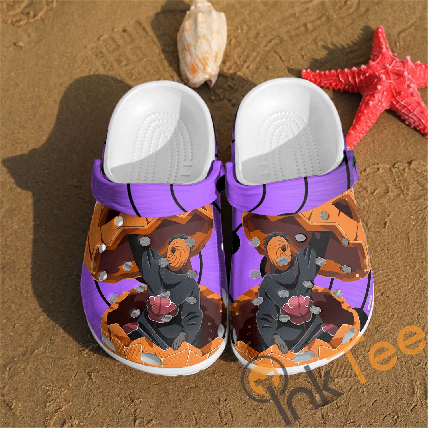Naruto Uchiha Obito Anime Style Crocs Clog Shoes