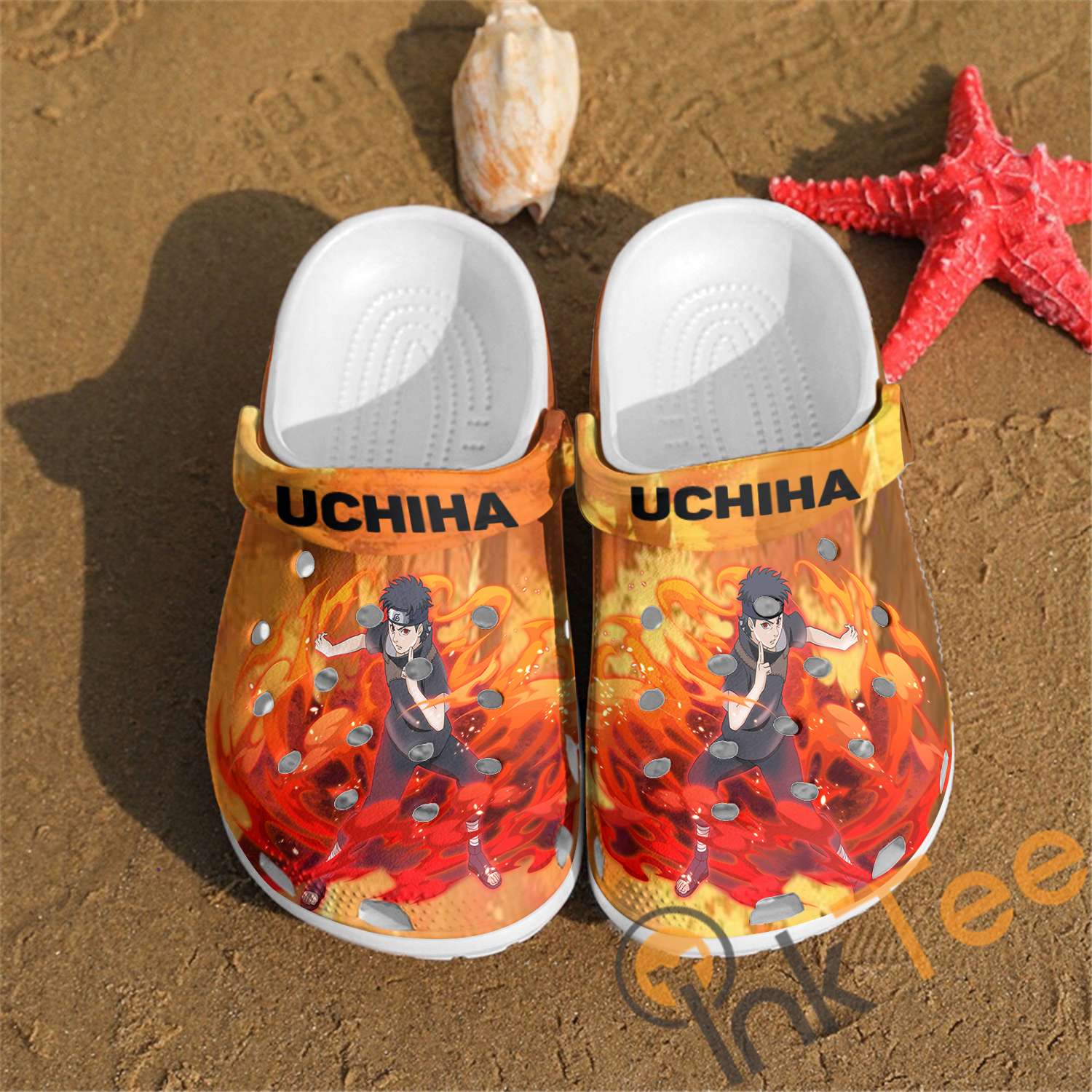 Naruto Uchiha Shisui Anime Style Crocs Clog Shoes