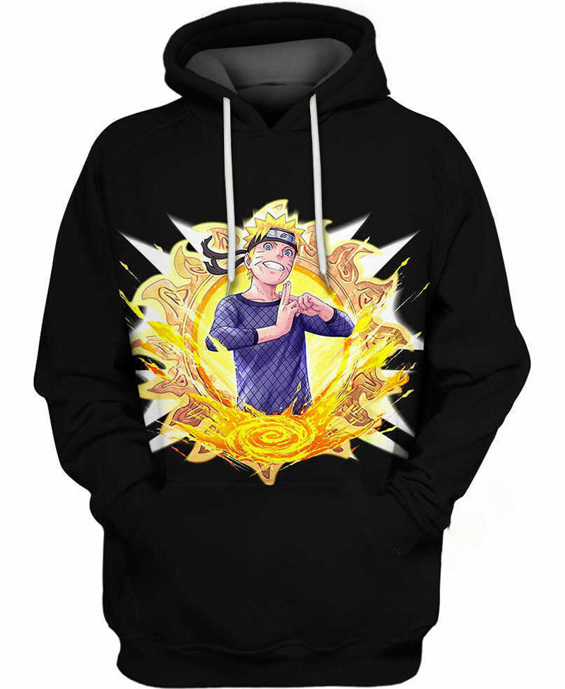 Naruto Ultimate Ninja Hoodie 3D
