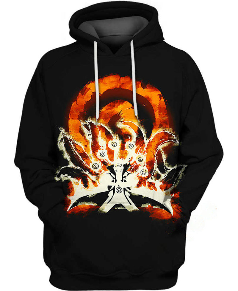 Naruto Uzumaki Hokage Hoodie 3D