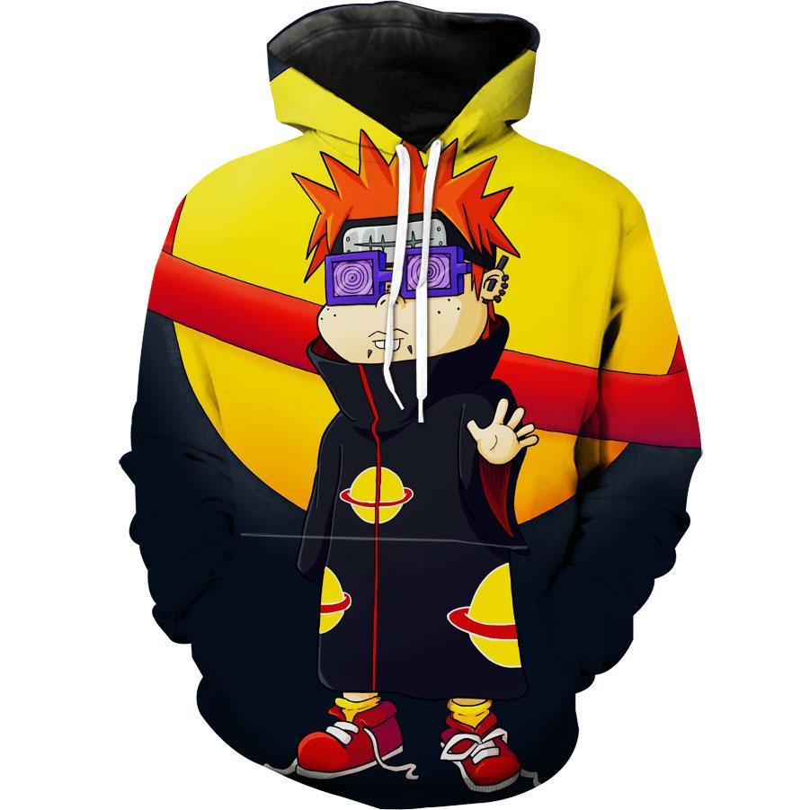 Naruto X Rugrats Chuckie Naruto Hoodie 3D