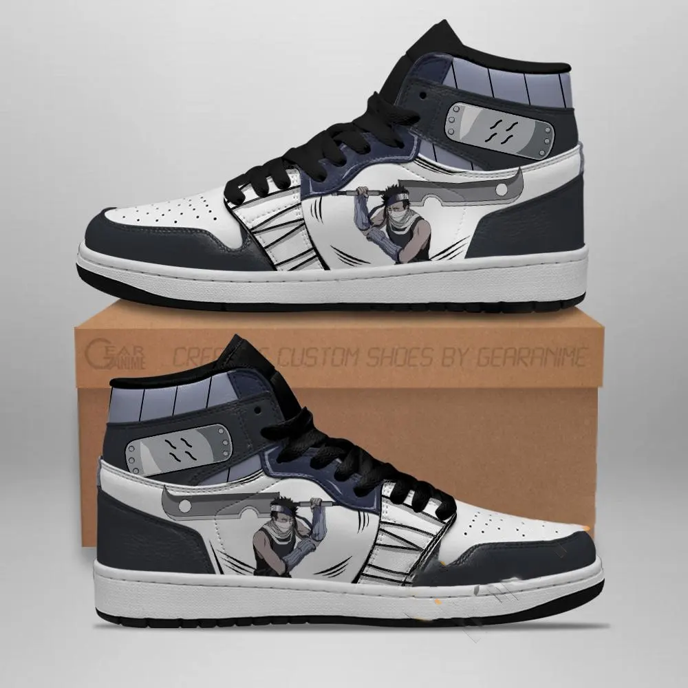 Naruto Zabuza Naruto High Top Anime Shoes Amazon Air Jordan Shoes