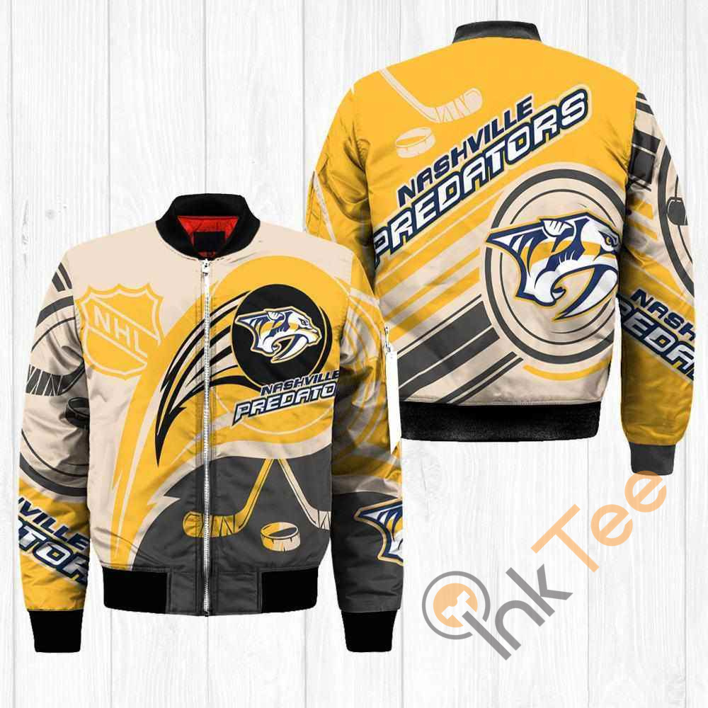 Nashville Predators NHL Balls Apparel Best Christmas Gift For Fans Bomber Jacket