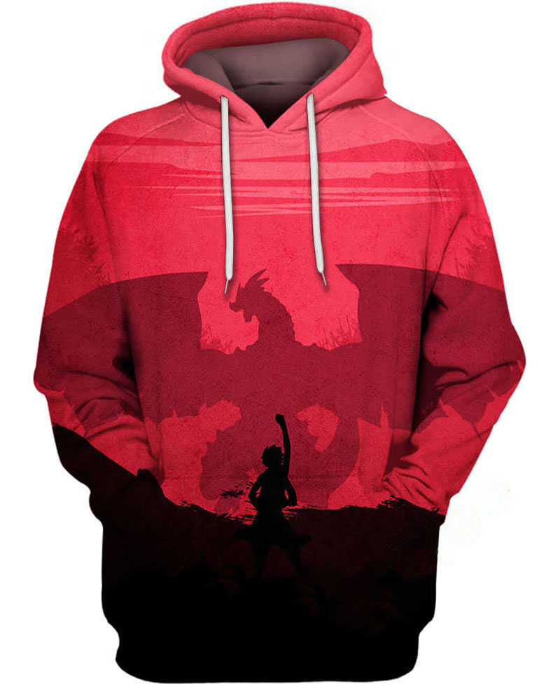 Natsu Dragneel Igneel Hoodie 3D