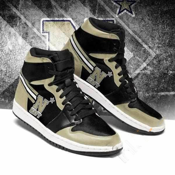 Navy Midshipmen Ncaa Custom Air Jordan Shoes