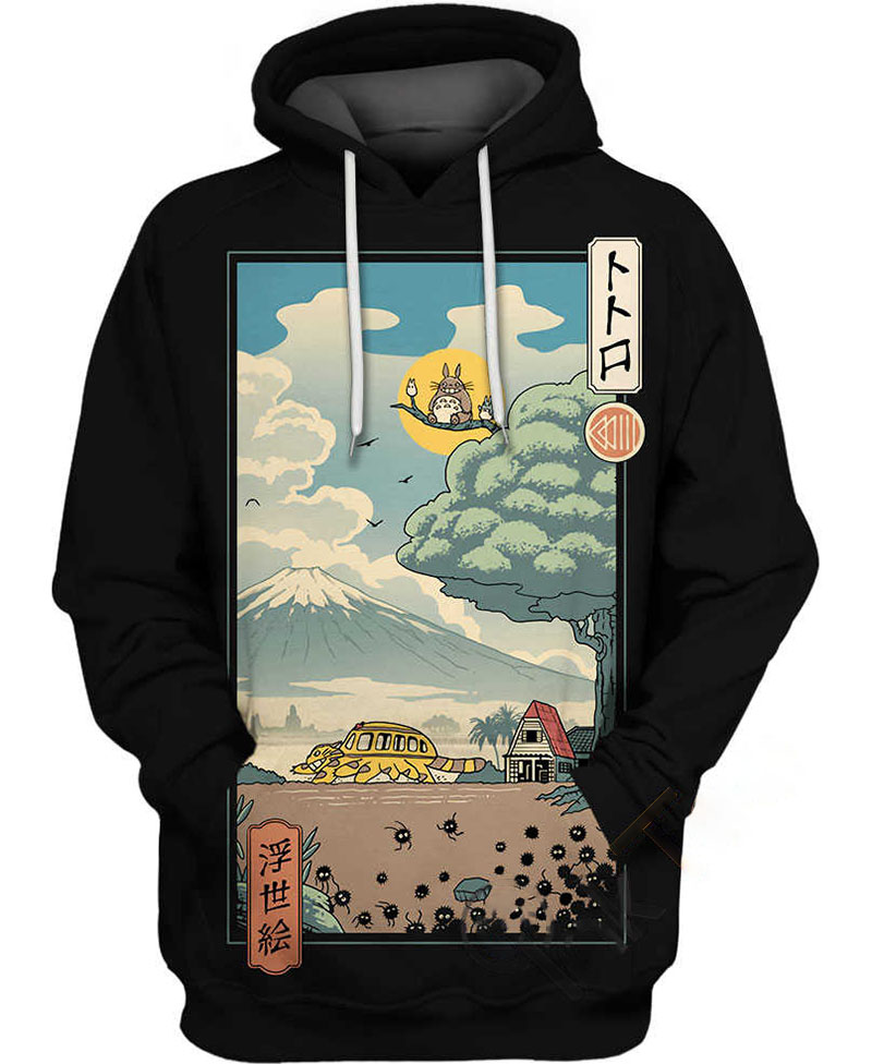Neighbors Studio Ghibli Hoodie 3D