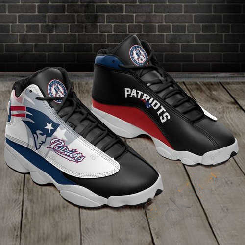 New England Patriots Personalized Air Jordan Shoes