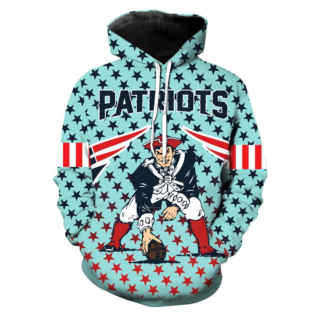 New England Patriots Hoodie 3D
