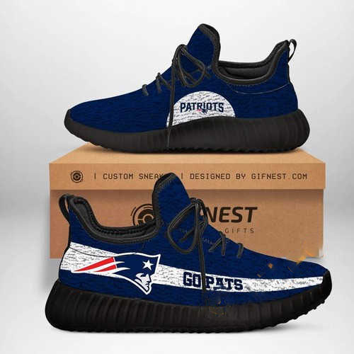 New England Patriots Football Customize Yeezy Boost