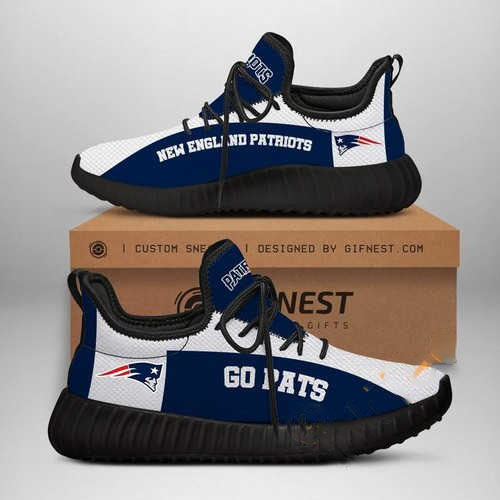 New England Patriots Football Team Customize Yeezy Boost