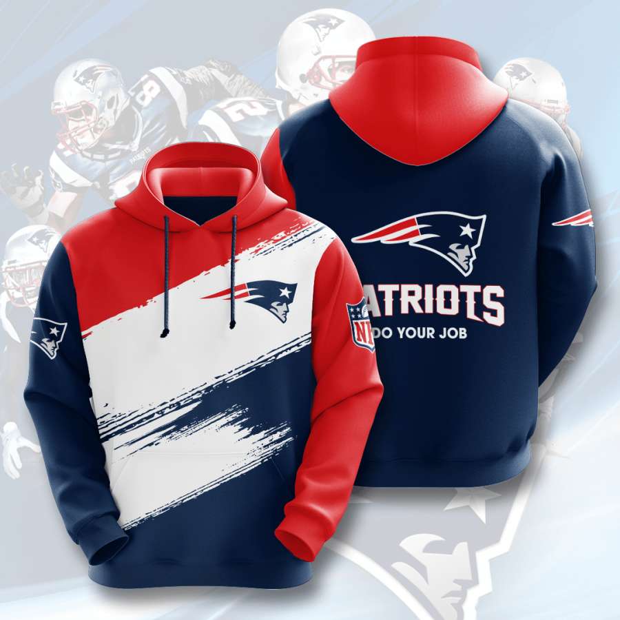 New England Patriots Custom Hoodie 3D