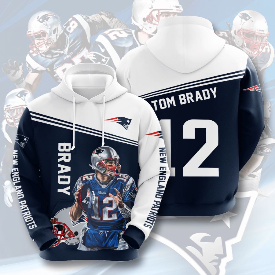 New England Patriots Custom Hoodie 3D