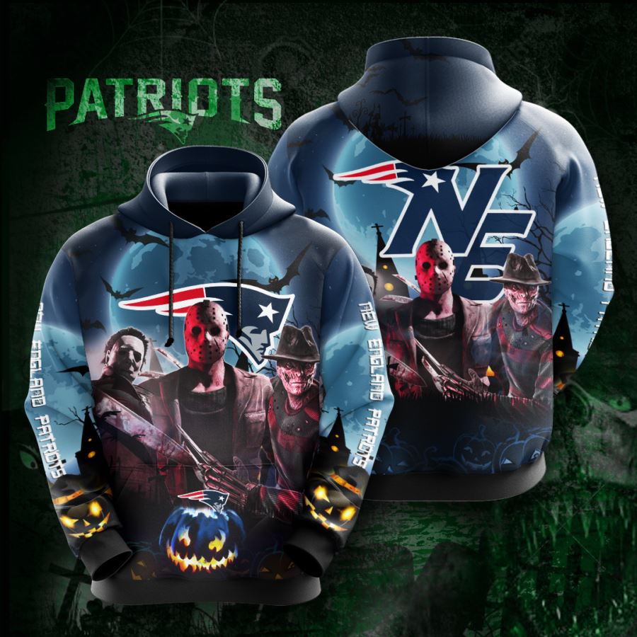 New England Patriots Custom Hoodie 3D
