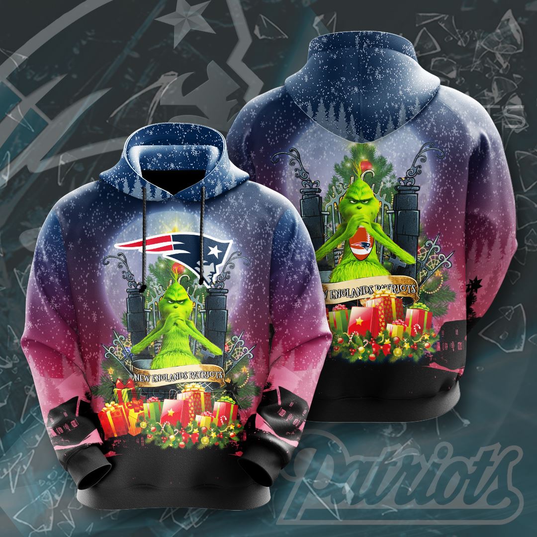 New England Patriots Custom Hoodie 3D