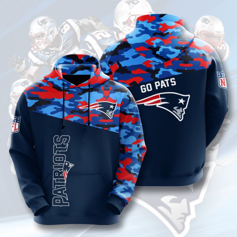 New England Patriots Custom Hoodie 3D