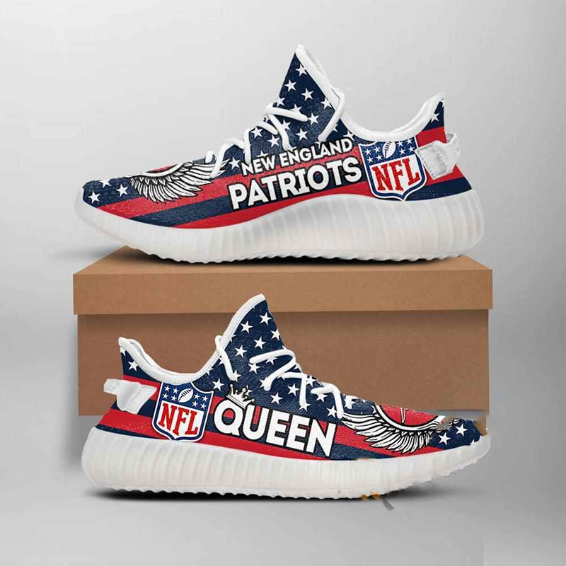 New England Patriots Queen Nfl Yeezy Boost