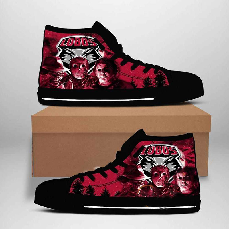 New Mexico Lobos Ncaa High Top Shoes
