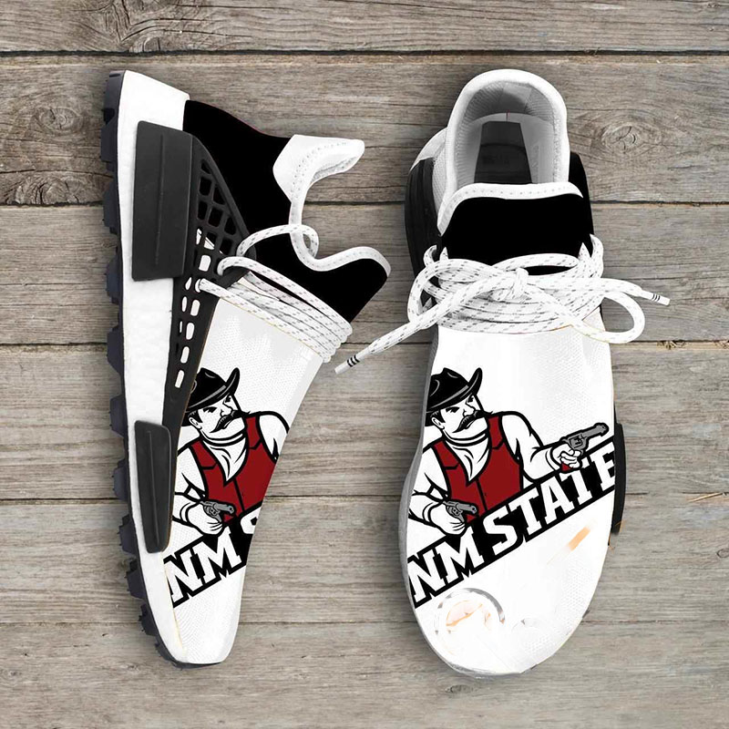 New Mexico State Aggies Ncaa NMD Human Shoes