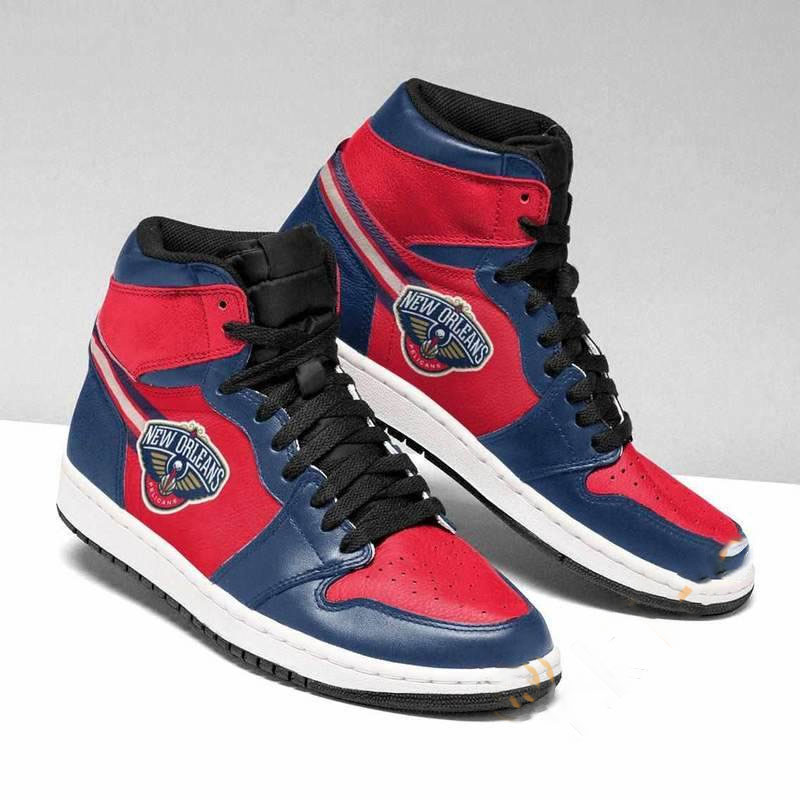 New Orleans Pelicans Nba Basketball Custom Air Jordan Shoes